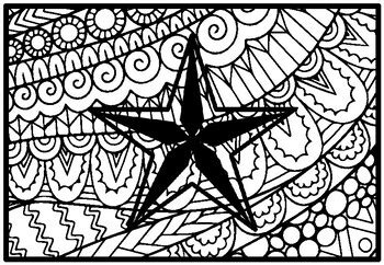 100 Stars Coloring Pages school resource by Nitin Sharma