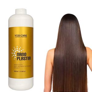 Yogi Care Nano plastic hair treatment straight hair cream moisturizing ...