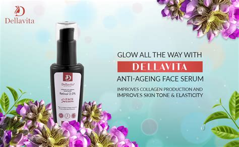 Dellavita | Retinol 2.0 Anti-Aging Face Serum | Hyaluronic Acid ...
