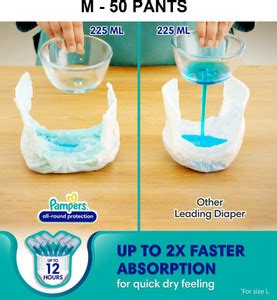 Pampers ANTI-RASH M 50 PANTS (7-12 KG) ONE PCS - M - Buy 50 Pampers ...