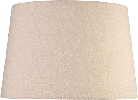 Queenswood Traditional Natural Linen Large Floor Lamp Shade - Shade ...