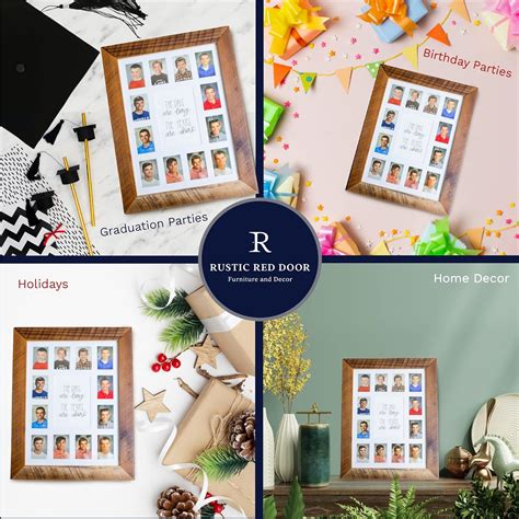RusticRedDoorCo. RRD School Years Photo Mat (12” x 16”) - Photo India ...
