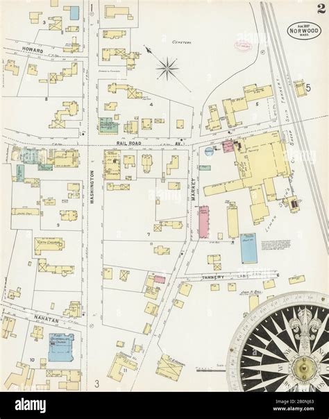 Map of norwood hi-res stock photography and images - Alamy