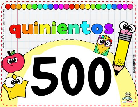 Números 100 al 1000 – paramaestros