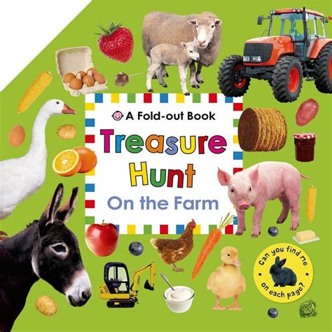 Treasure Hunt: On the Farm - Board Book | Priddy Books – Krazy Caterpillar