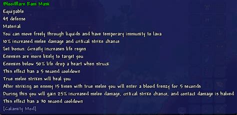 Image result for Calamity Mod Melee Armor