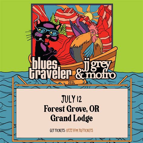 Blues Traveler with JJ Grey & Mofro, McMenamins Grand Lodge, Forest ...