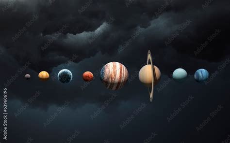 Image result for 3D Solar System Planets Drawing