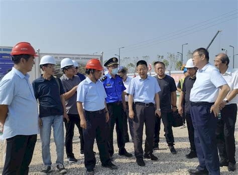 太原市城管局领导考察调研 太忻一体化经济区供水工程项目