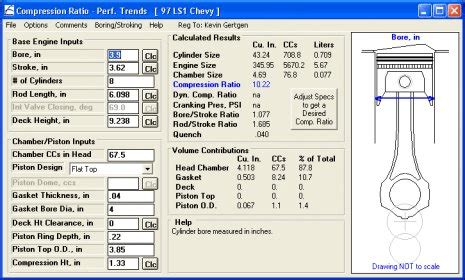 Image result for Compression Ratio Calculator