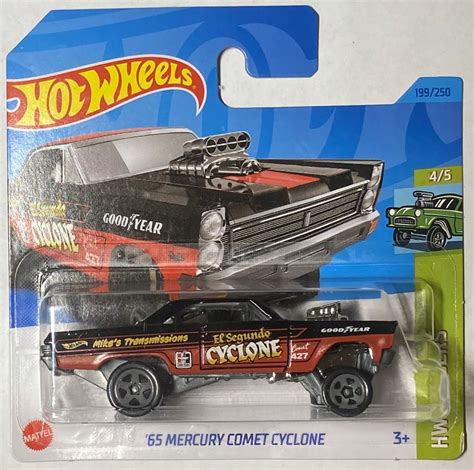 HOT WHEELS 65 MERCURY COMET CYCLONE (0074299057854) • Cena, Opinie • Samochody i pojazdy ...