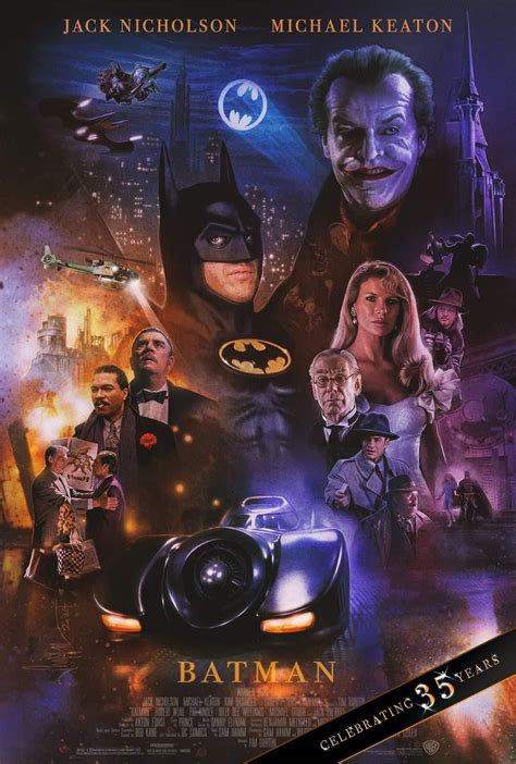 Batman Filmplakat 1989 Batman 1989 Original Movie Poster – Art
