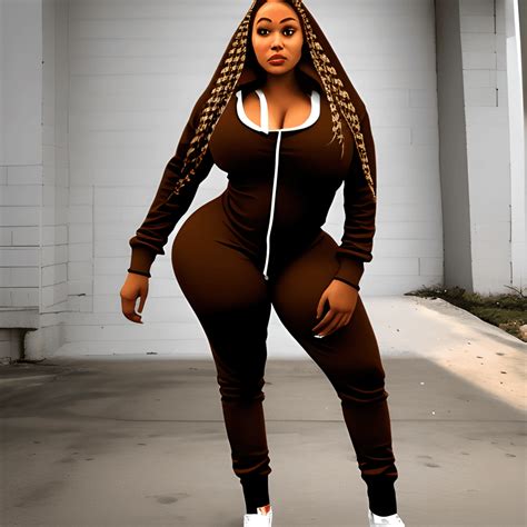 Light Skinned Black Woman with Big Booty and Curvy Cornrows · Creative ...