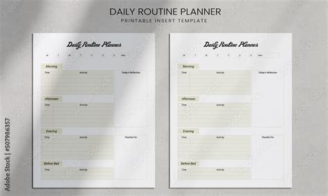 Image result for Daily Routine Planner
