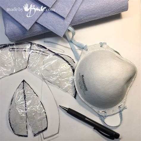 N95 Mask Pattern DIY 的图像结果