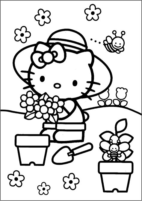 Unleash Your Creativity with Hello Kitty Coloring Pages