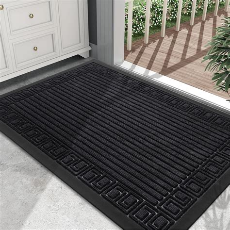 Amazon.com: Finchitty Front Door Mat Outdoor Entrance, Heavy Duty ...
