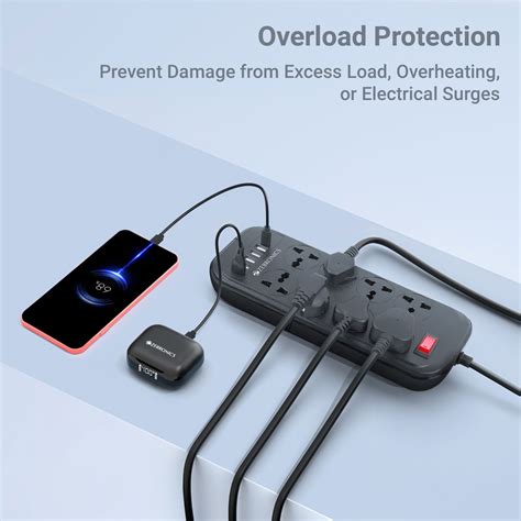 Zebronics Power Bar 282 Power Extension Strip