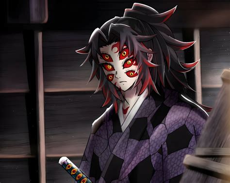 Kokushibo HD Anime Wallpaper | Demon Slayer: Kimetsu no Yaiba Spotlight ...
