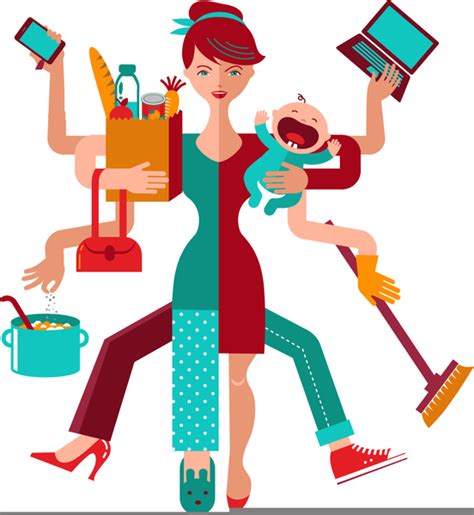 Woman Working Hard Clipart | Free Images at Clker.com - vector clip art ...