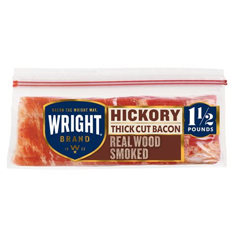 Wright Brand Thick Cut Hickory Real Wood Smoked India | Ubuy