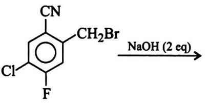 Which halogen atom/group is present in the final major product of the ...