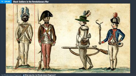 Black Soldiers in the Revolutionary War | Interactive Image | PBS ...