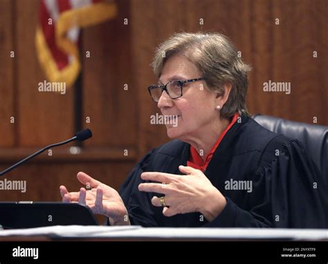 Bristol County Superior Court Judge Susan Garsh listens to arguments ...