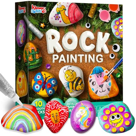 Snapklik.com : Rock Painting Kit For Kids, Arts And Crafts For Girls ...