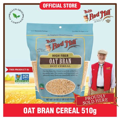 Bob's Red Mill High Fiber Oat Bran Cereal 510g | Shopee Malaysia