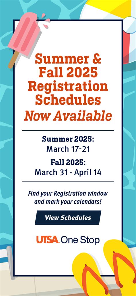 Summer & Fall 2025 Registration Schedules Now Available. Summer 2025 ...