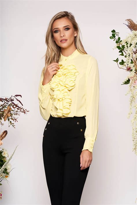 Yellow Top Green Blouse at Skye Clarey blog