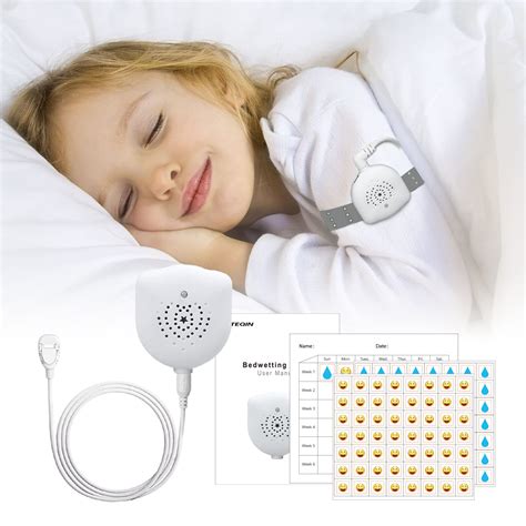 Buy Bedwetting Alarm for Boys and Girls, USB Rechargeable, Pee Alarm ...