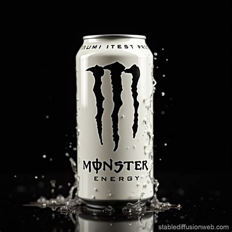 Monster Energy Ultra White Delight | Stable Diffusion Online