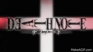 Image result for Death Note Opening GIF