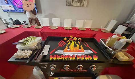 Hire Hibachi Chef at home -Just $450 Hibachi with U Catering