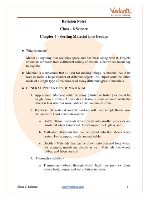 Class 6 Science Notes 的图像结果