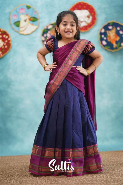 KUMAARI - Kids Half Sarees – Ivalinmabia
