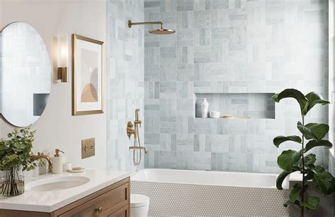 Small Bathroom Subway Tile A Small Bathroom Makeover H Is For Home