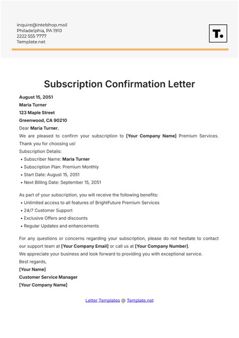 Free HR Employee Confirmation Letter Template to Edit Online