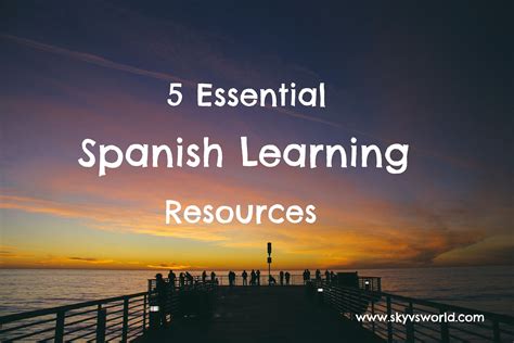 5 Essential Spanish Learning Resources | Learning spanish, Learning ...