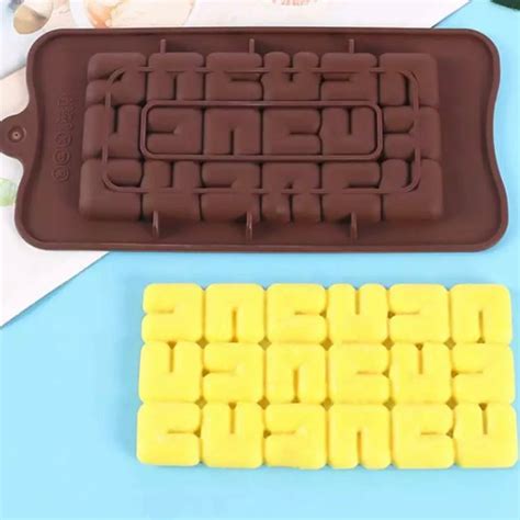 Bakewareind Square Bubble Silicone Chocolate Mould