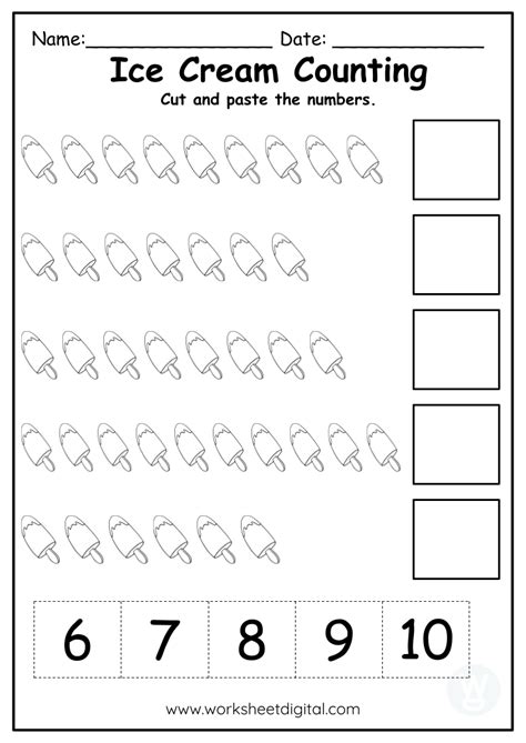 Image result for Counting Number 10 Worksheet