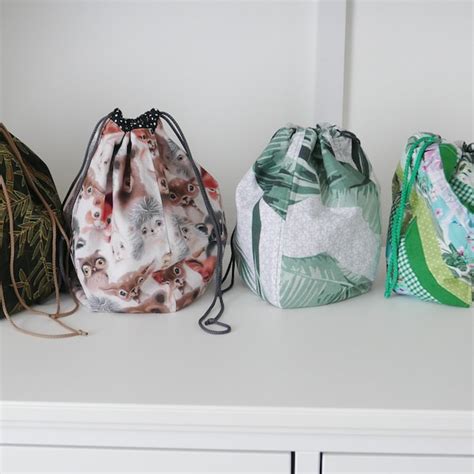 Image result for Half Round Drawstring Bag Pattern