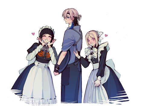 zanka nijiku, amo empool, and eishia stilza (gachiakuta) drawn by ...