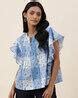 Buy Blue Tops for Women by Fabindia Online | Ajio.com
