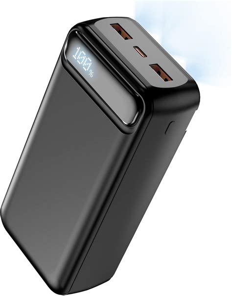Buy Power Bank 50000mAh POIYTL 22.5W Fast Charging Portable Charger ...