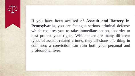 PPT - What Can Do in Assault And Battery Crimes? PowerPoint ...