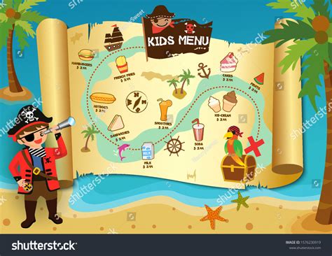Kids Pirate Map