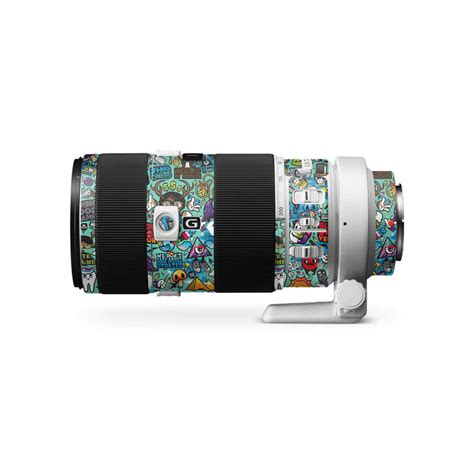 Blue Abstract Lens Skins – WrapCart Skins